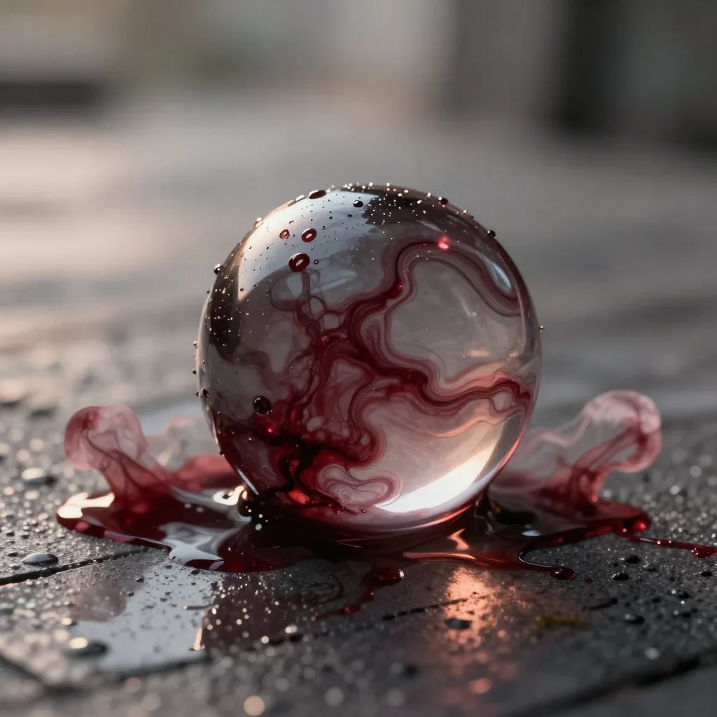 a fluid marble and ink composition after warm summer rain, cinematic architectural photography, shallow depth of field, 