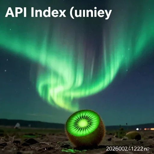 API index smoke image aurora kiwi beacon 20260810 1222 nz, a luminous green kiwi beneath an aurora