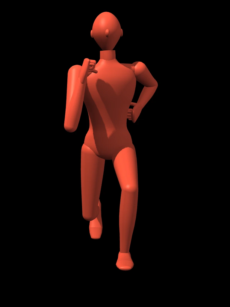 Posed puppet to vampire input